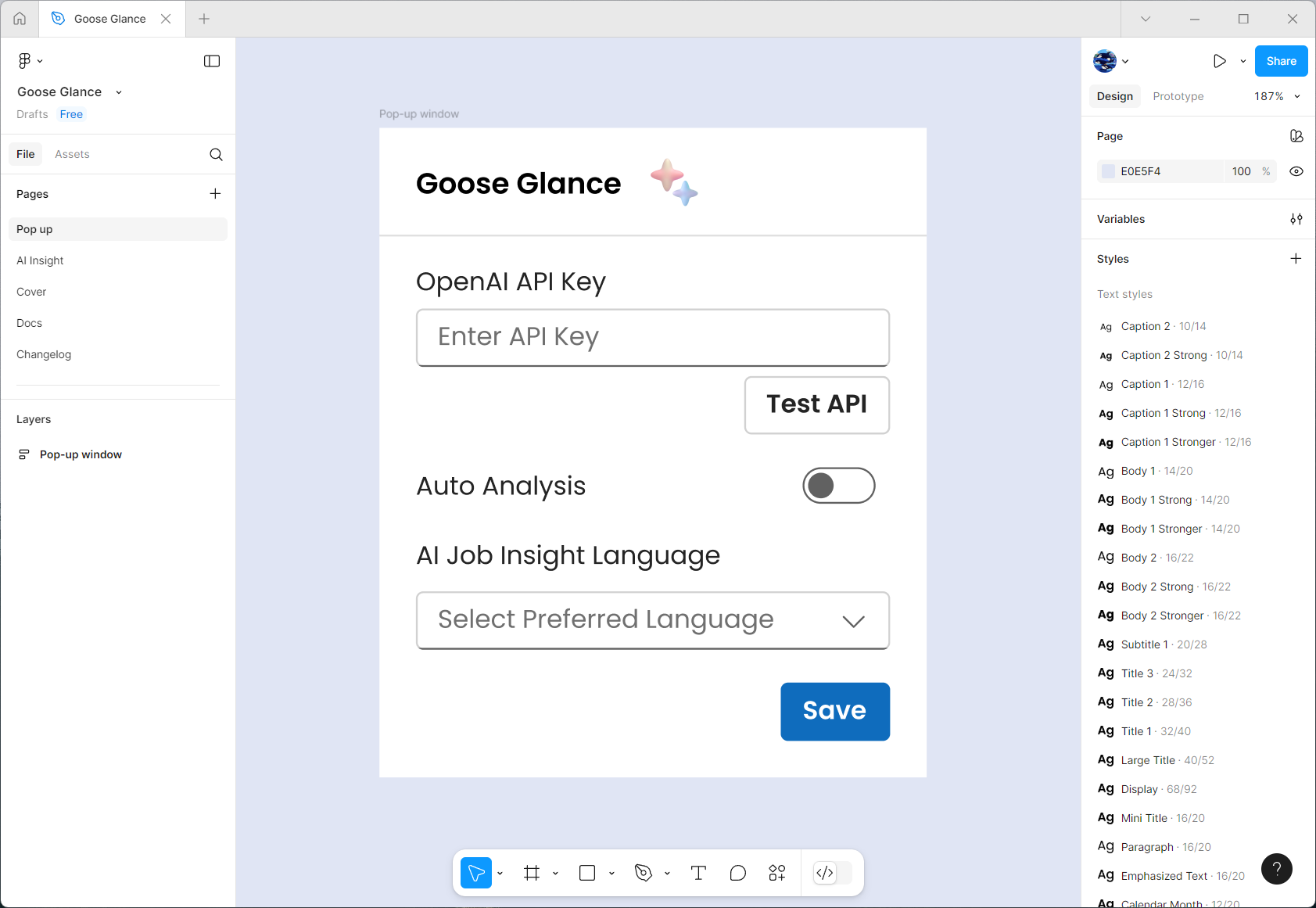 AI Powered Browser Extension showcase 3